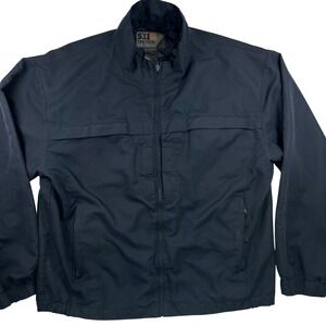5.11 Tactical Response Jacket Men's Black Medium Lightweight Pockets Workwear